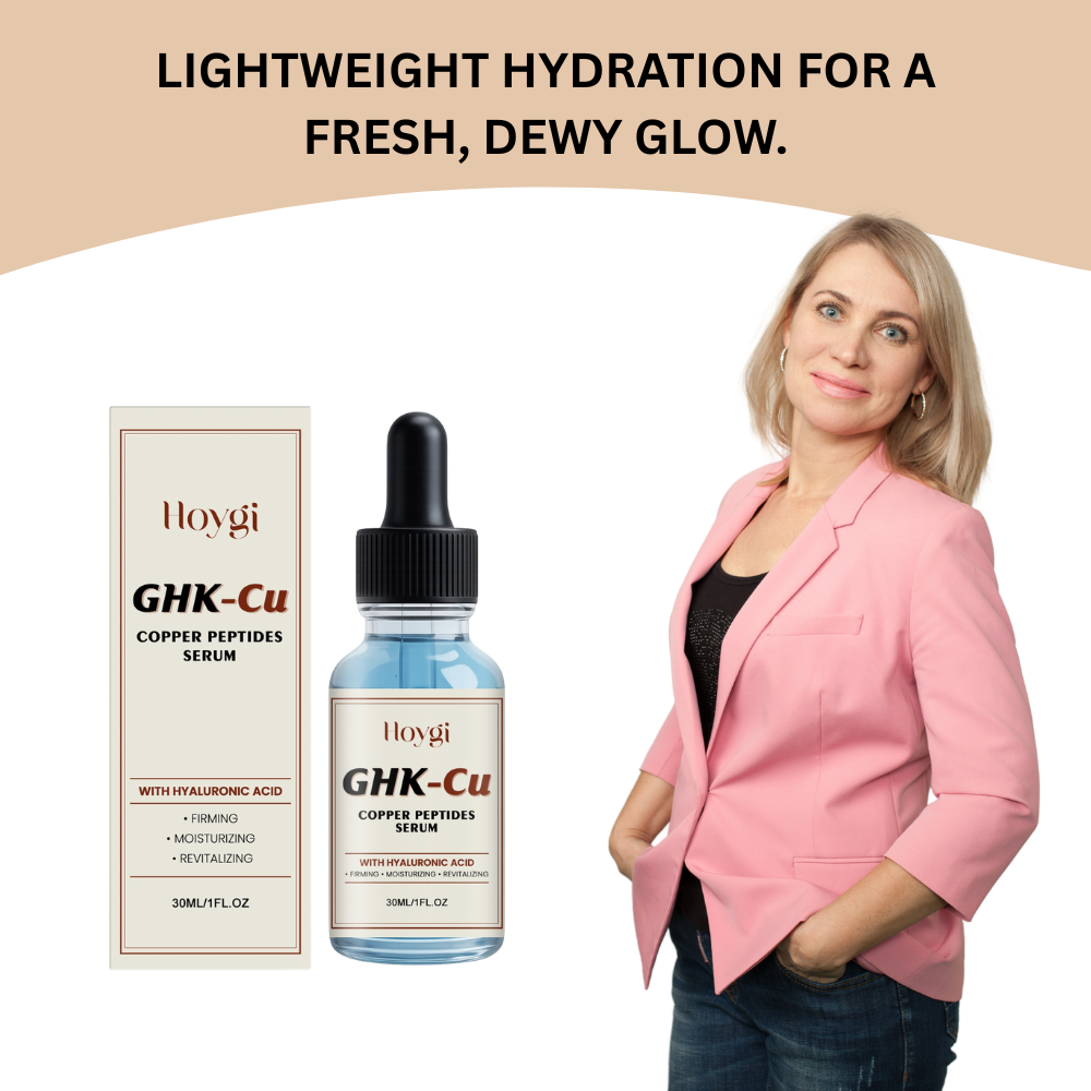PeptiGlow® | Copper Peptide Glow Serum for Hydrated, Firmer-Looking Skin
