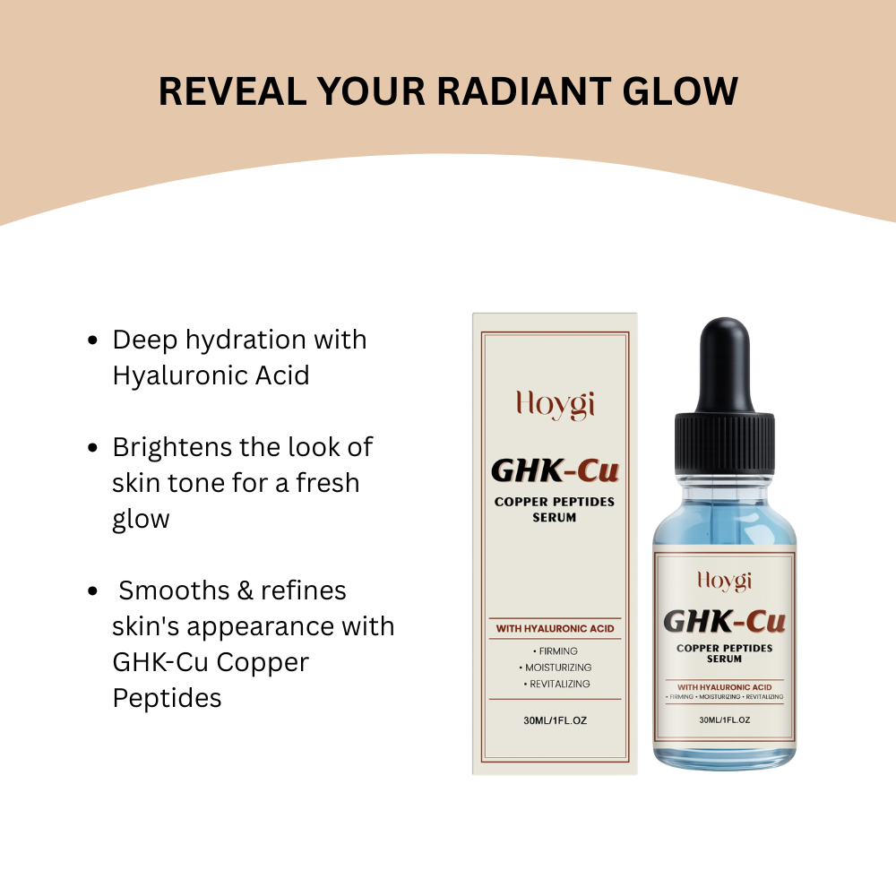PeptiGlow® | Copper Peptide Glow Serum for Hydrated, Firmer-Looking Skin